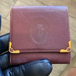 Cartier coin pouch